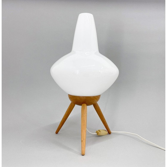Image 1 of Lampe de table "fusée" de l'ère spatiale pour Úluv, Tchécoslovaquie 1960