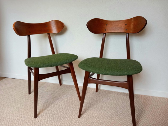 Image 1 of 2X Kastrup Dining Chair By Louis Van Teeffelen