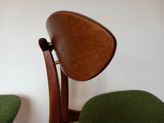 Image 1 of 2X Kastrup Dining Chair By Louis Van Teeffelen