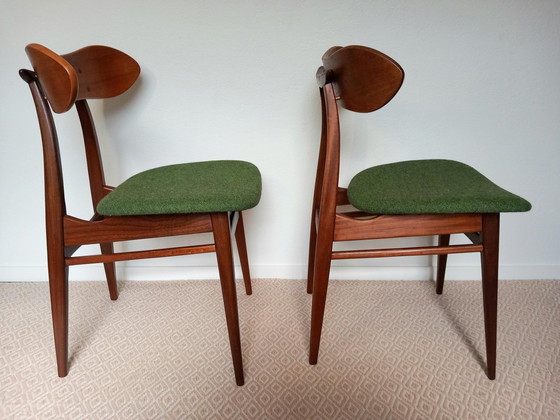 Image 1 of 2X Kastrup Dining Chair By Louis Van Teeffelen