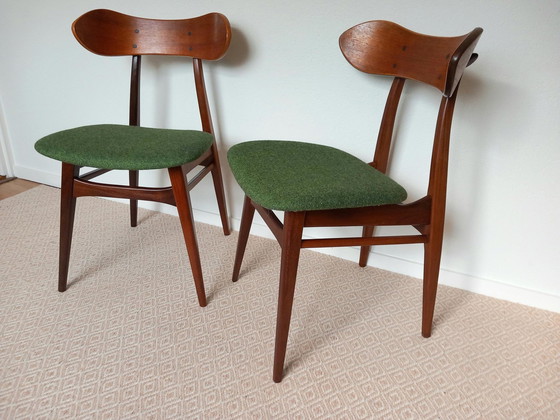 Image 1 of 2X Kastrup Dining Chair By Louis Van Teeffelen