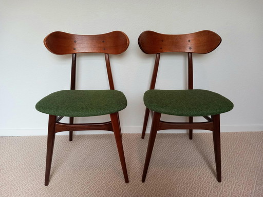 2X Kastrup Dining Chair By Louis Van Teeffelen