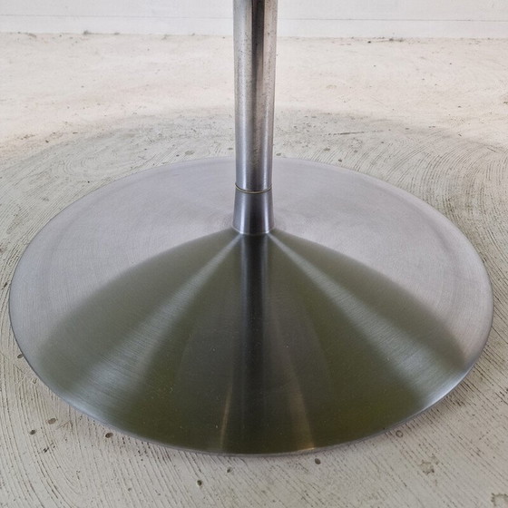 Image 1 of Table basse vintage "Circle" en placage de bois par Pierre Paulin pour Artifort, 1960