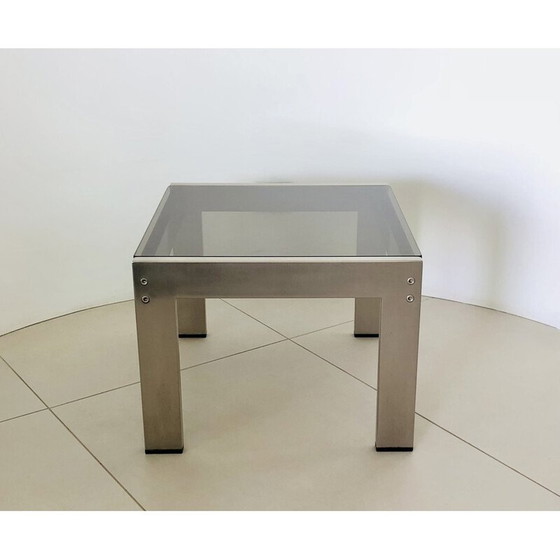 Image 1 of Table basse carrée par Gae Aulenti, Italie années 70