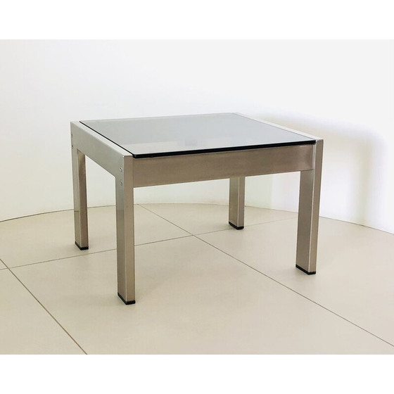 Image 1 of Table basse carrée par Gae Aulenti, Italie années 70