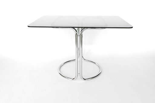 Table de salle à manger italienne dans le style de Giotto Stoppino, 1970