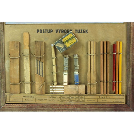 Image 1 of Art mural vintage, Tchécoslovaquie 1960