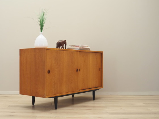 Image 1 of Armoire en frêne, Design scandinave, 1960S, Designer : Børge Mogensen, Fabricant : Ab Karl Andersson & Söner