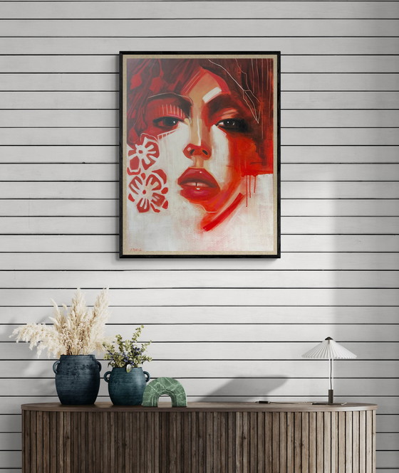 Image 1 of Visage abstrait