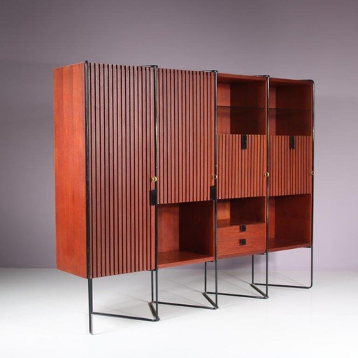 Cabinet Taichiro Nakai pour La Permanente Mobili, Italie 1960