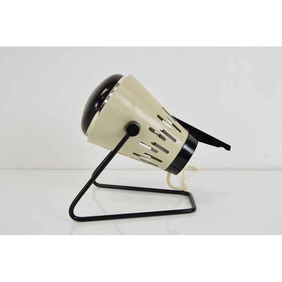 Image 1 of Lampe de table vintage "Infra" en métal et plastique, Allemagne 1980