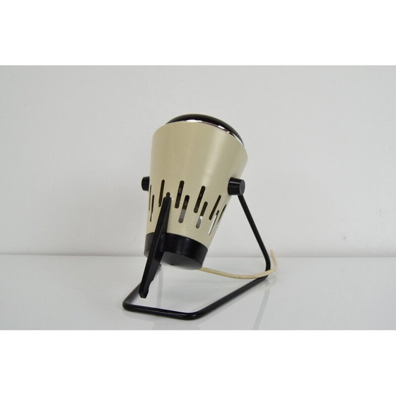 Image 1 of Lampe de table vintage "Infra" en métal et plastique, Allemagne 1980