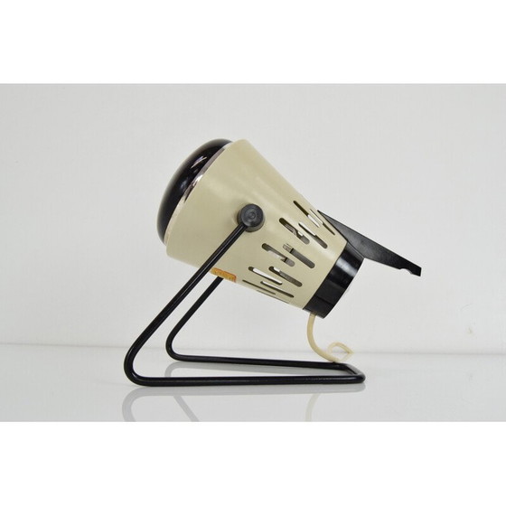 Image 1 of Lampe de table vintage "Infra" en métal et plastique, Allemagne 1980