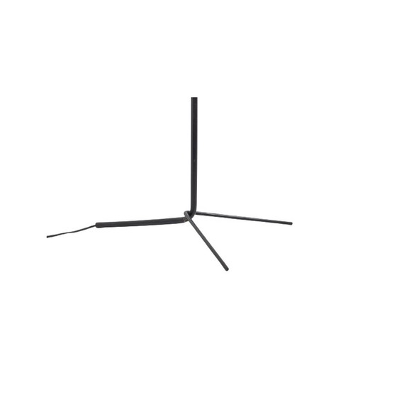 Image 1 of Lampe tripode vintage en lucite granitée et métal laqué, France 1950