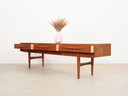 Planche basse en teck, Design danois, 1970S, Production : Danemark