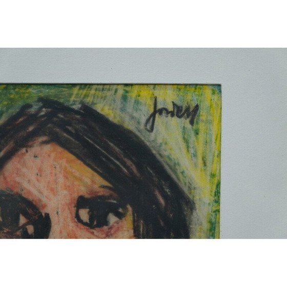 Image 1 of Portrait vintage d'Ivan Jordell, Suède 1950