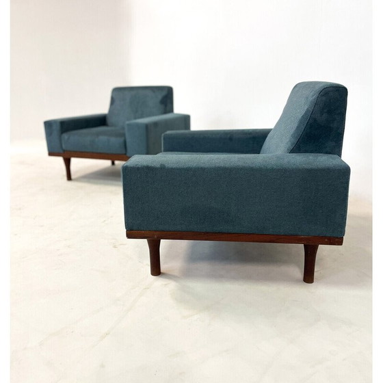 Image 1 of Paire de fauteuils du milieu du siècle modèle "Australia" par Illum Wikkelsø, Danemark années 1950