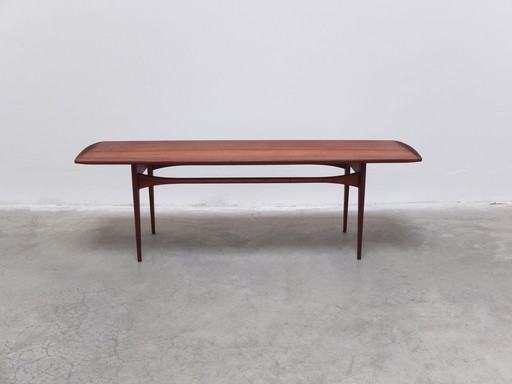 Grande table basse par Tove & Edvard Kindt-Larsen pour France et Søn, 1950S