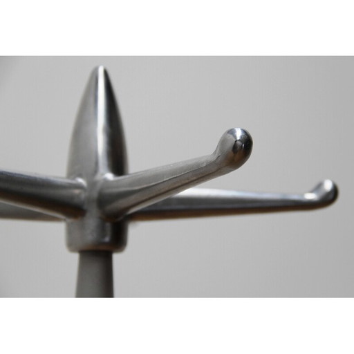 Porte-manteau vintage en métal avec 5 crochets par Toshiyuki Kita pour Magis