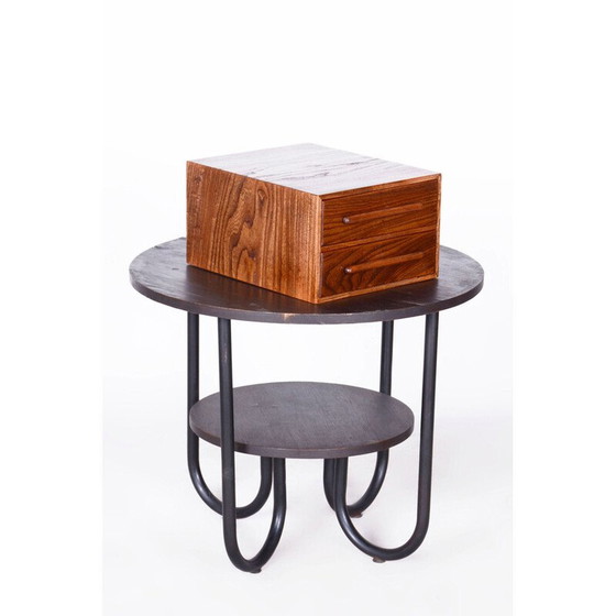 Image 1 of Vintage Art Deco ash drawer chest, Czechoslovakia 1930