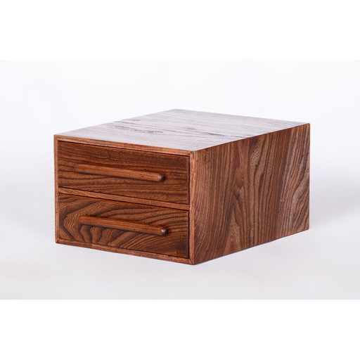 Vintage Art Deco ash drawer chest, Czechoslovakia 1930