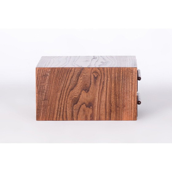 Image 1 of Vintage Art Deco ash drawer chest, Czechoslovakia 1930