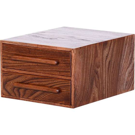 Image 1 of Vintage Art Deco ash drawer chest, Czechoslovakia 1930