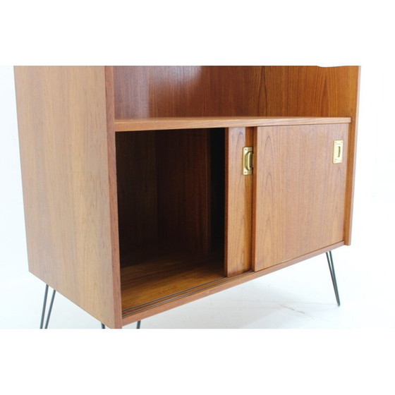 Image 1 of Armoire vintage en teck et fer, Danemark 1960