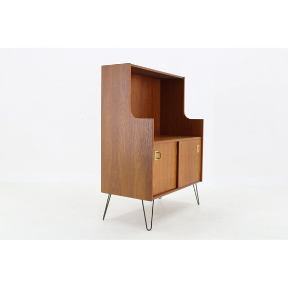 Image 1 of Armoire vintage en teck et fer, Danemark 1960