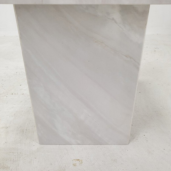 Image 1 of Table basse vintage en marbre, Italie 1980