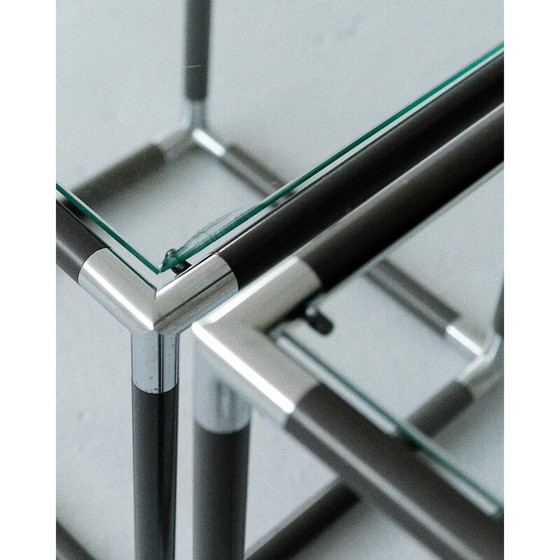 Image 1 of Paire de tables basses vintage, Italie 1960