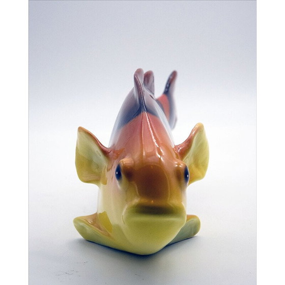 Image 1 of Poisson italien vintage en céramique émaillée, années 1960