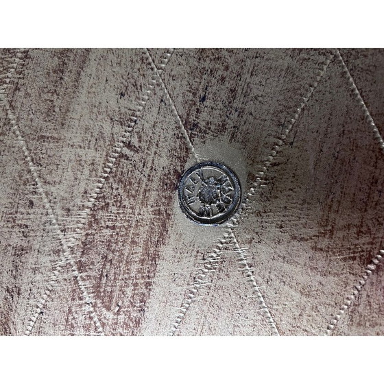 Plateau vintage florentin or et rose – Objets déco (photo 5 of 8)