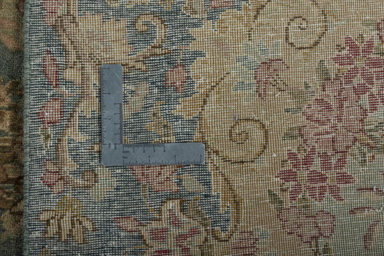 Image 1 of Tapis Vintage Royal noué à la main -284 X 183 cm - Élégance dans des tons pastel doux