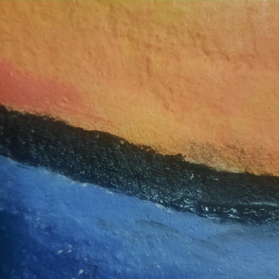 Image 1 of Peinture abstraite colorée sur panneau