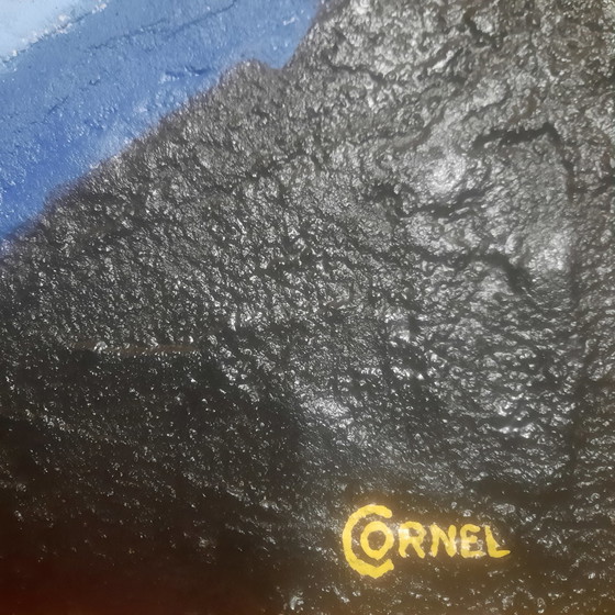 Image 1 of Peinture abstraite colorée sur panneau