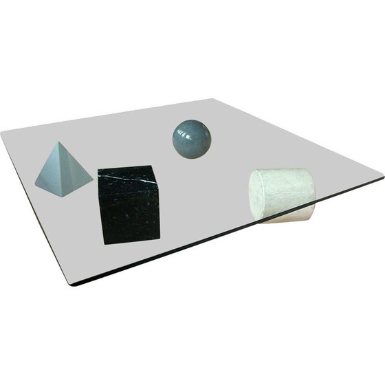 Image 1 of Table basse Metafora vintage par Massimo Vignelli pour Martinelli, Italie 1970