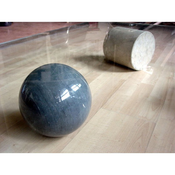 Image 1 of Table basse Metafora vintage par Massimo Vignelli pour Martinelli, Italie 1970