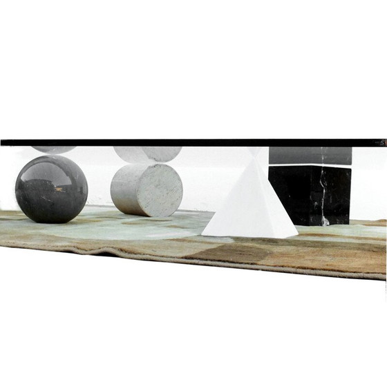 Image 1 of Table basse Metafora vintage par Massimo Vignelli pour Martinelli, Italie 1970