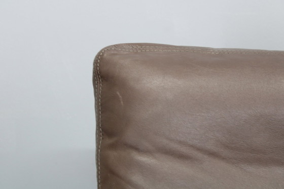 Image 1 of 1970 L. Olsen & Søn Ensemble de salon en chêne et cuir, Danemark