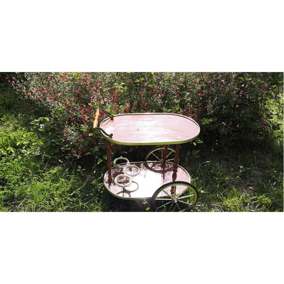 Image 1 of Table de service vintage en forme de jouet d'enfant, 1970