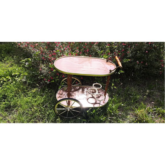 Image 1 of Table de service vintage en forme de jouet d'enfant, 1970