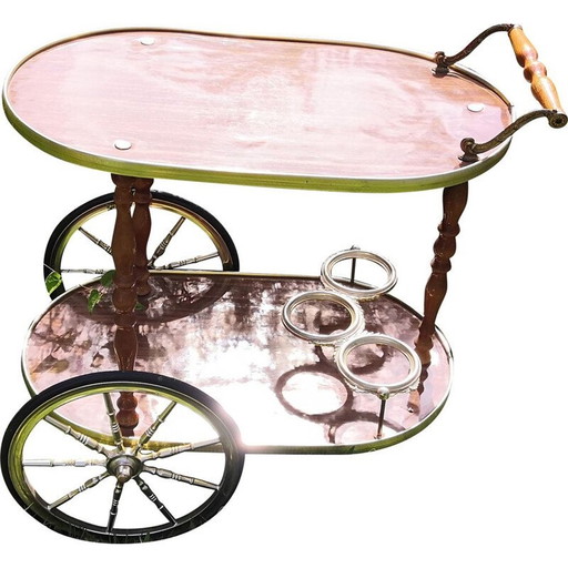 Table de service vintage en forme de jouet d'enfant, 1970