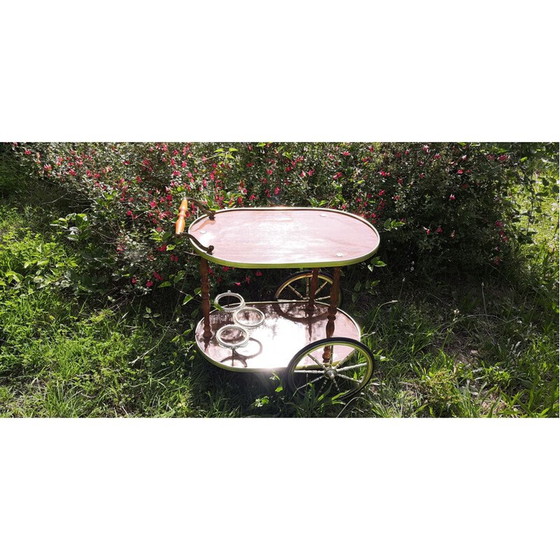 Image 1 of Table de service vintage en forme de jouet d'enfant, 1970