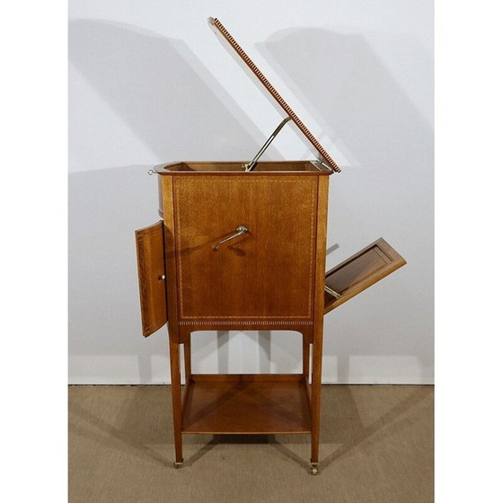 Image 1 of Armoire à musique gramophone vintage "La voix de son maître