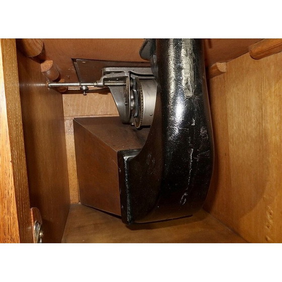 Image 1 of Armoire à musique gramophone vintage "La voix de son maître