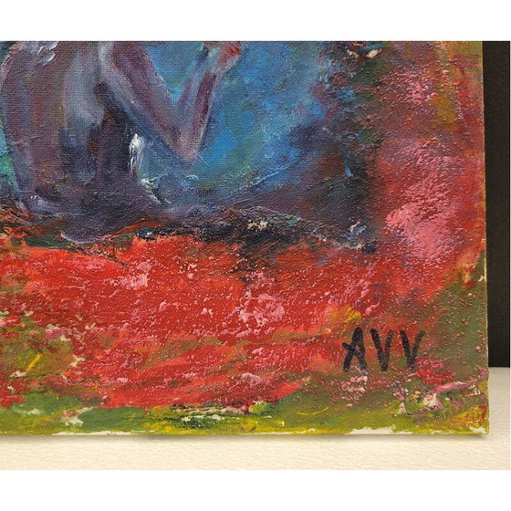 Image 1 of Tableau vintage "Fonds marins" de Henar Sastre