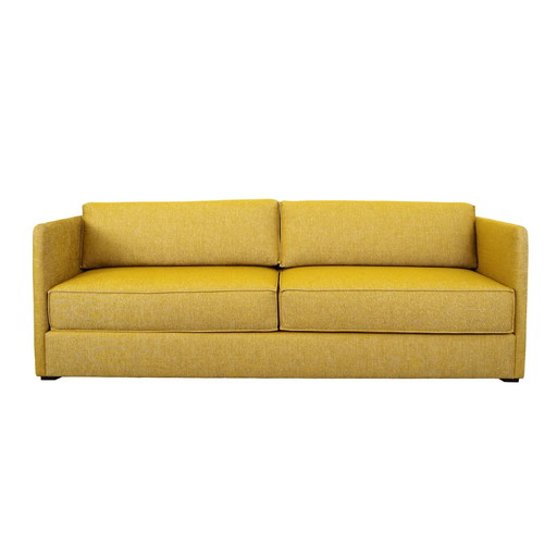 Canapé jaune, design scandinave, 00S