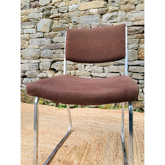 Image 1 of Paire de chaises chromées vintage