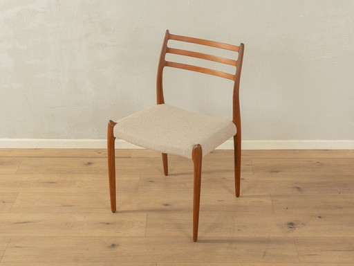 4X Chaises de salle à manger de Niels O. Møller